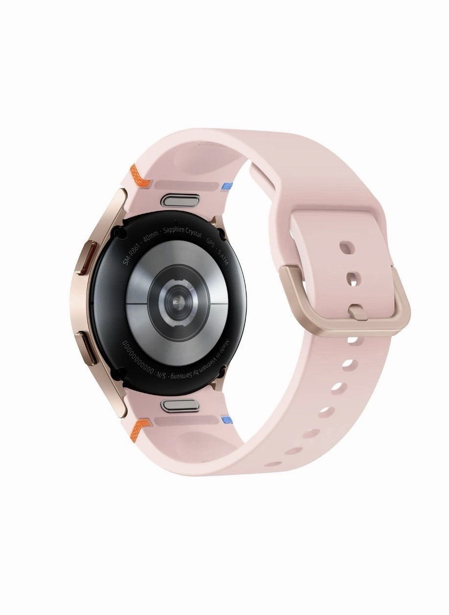 NEW Samsung - Galaxy Watch FE Smartwatch 40mm BT Pink Band Pink Gold