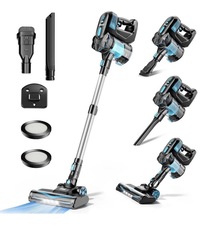 INSE Cordless Vacuum Cleaners, 6-in-1 Lightweight Stick Vacuum V770 for Carpet 