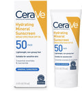 CeraVe Hydrating Mineral Sunscreen Face Lotion SPF50 2.5fl oz 75mL 