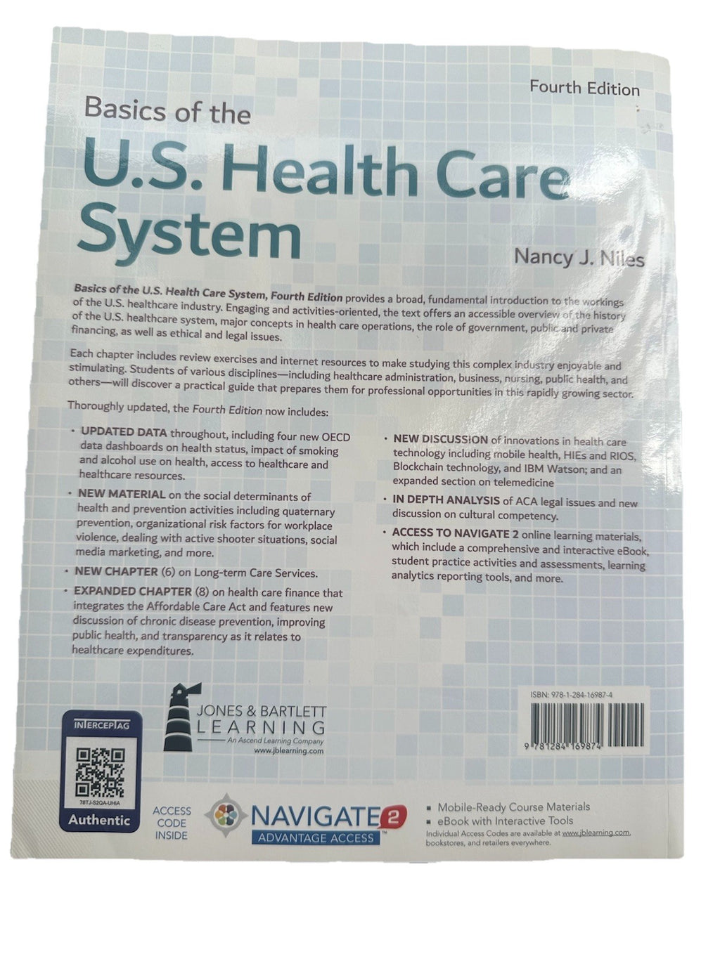 Basics of the U. S. Health Care System by Nancy J. Niles (2019, Trade Paperback)