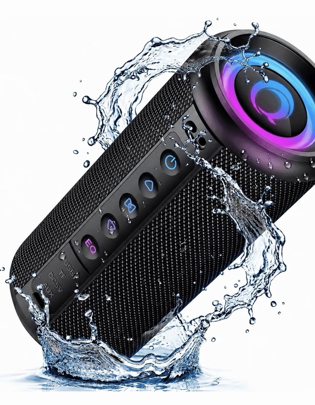 Portable Bluetooth Speaker, 2026 Bluetooth 5.4 Wireless Speaker with 20W HD Loud