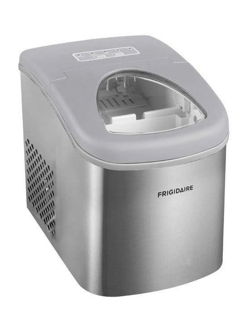 Frigidaire 26 lb Bullet Ice Maker Stainless Steel - compact, high-capacity icema